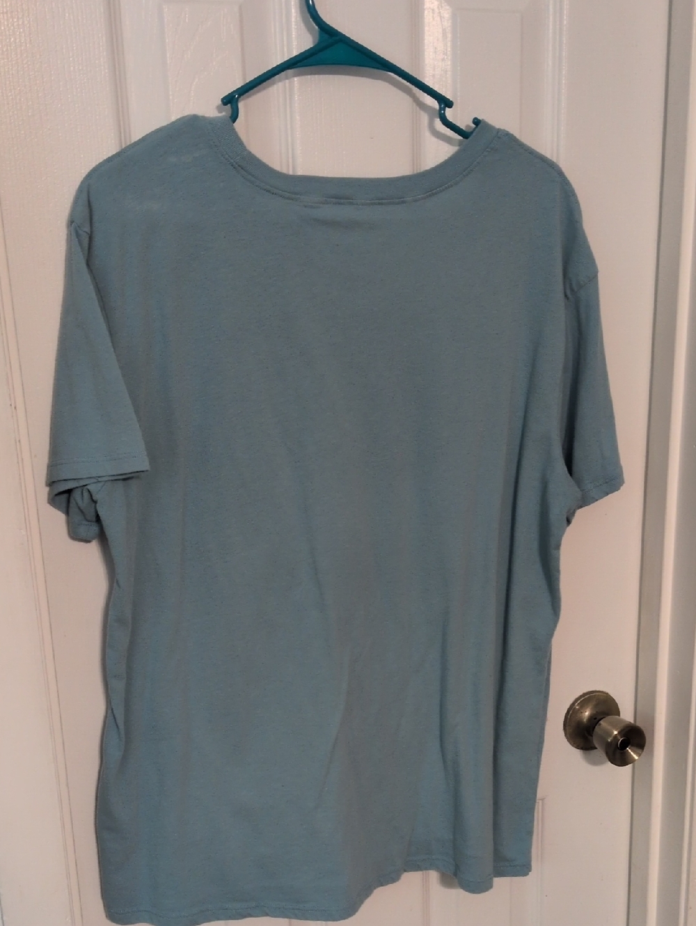 Austin TX Desert Graphic Tee - Blue with Pink & Green Print - Picture 4 of 4